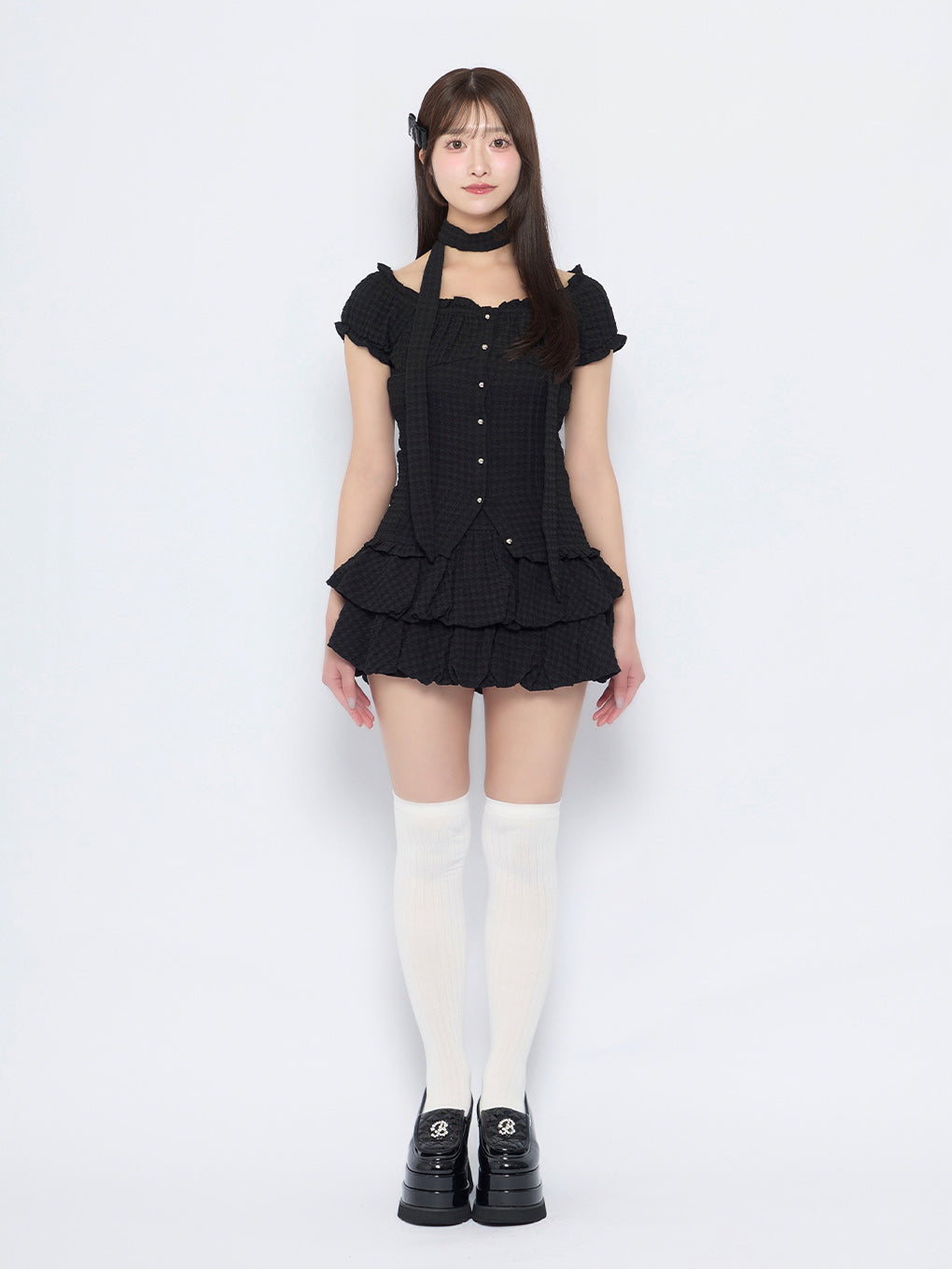 モデル：155cm（着用サイズ：S）