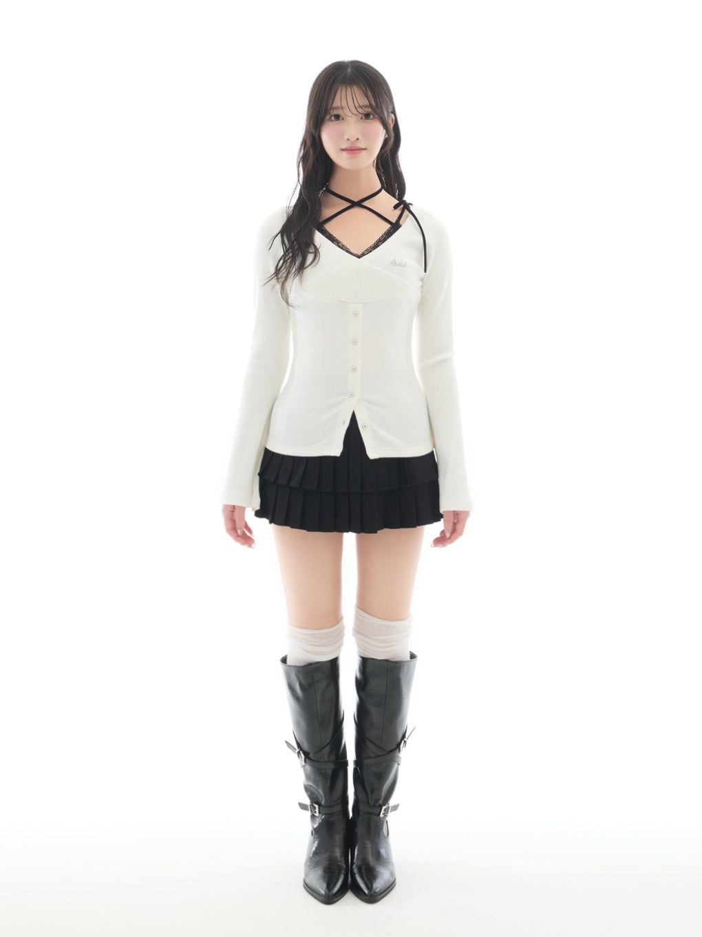 モデル：155cm（着用サイズ：S）