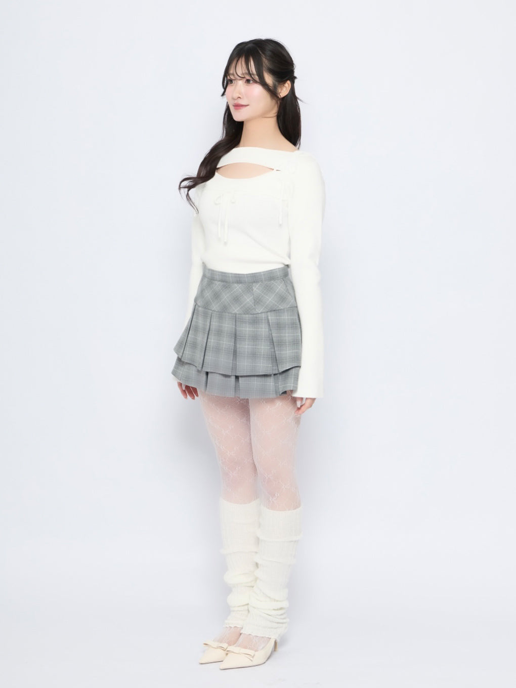 モデル：155cm（着用サイズ：S）